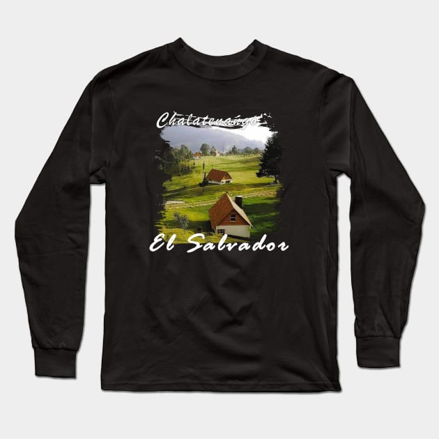 El Salvador, Playa, Chalatenango, La Paz, Surf City, El Sunzal, 503, La Paz, Nayik, Bukele, La Libertad, Salvadorian, Sivar, Punta Roca, SV, Laguna, Corazon, El Salvador shirt Long Sleeve T-Shirt by Osmin-Laura